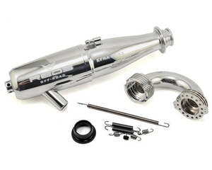 Exhaust: PIPE 2143 + MANIFOLD S KIT 3.5CC BUGGY