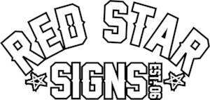 Products: Gallery - Red Star Signs