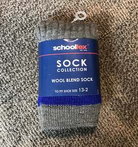 School Tex School Socks 2PK