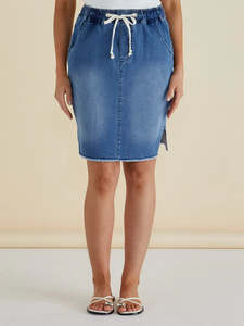 New Arrivals 1: Betty Basics Augie Denim Skirt