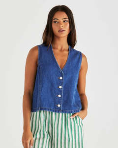 New Arrivals 1: SASS Sabine Denim Vest
