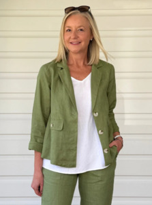 Gordon Smith Danielle Linen Jacket