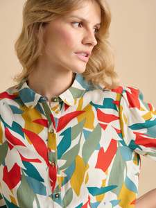 Brakeburn: Brakeburn Falling Leaves Blouse