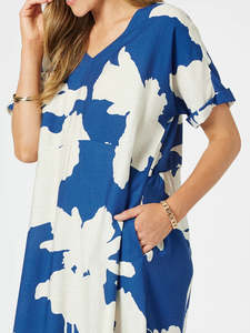 Clarity Barcelona Print Dress