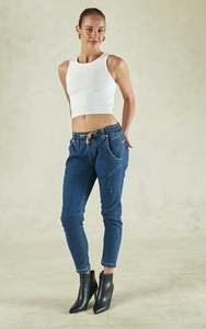 Dricoper: Dricoper Active Dark Indigo Jeans