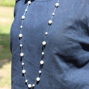 Fabuleux Vous: Fabuleux Vous Perle Pearl SS Necklace