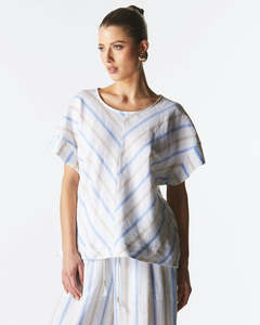 Fate + Becker Poolside Boxy Top