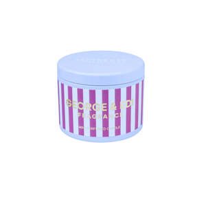 George & Edi Mini Candle in a Tin -Black Orchid