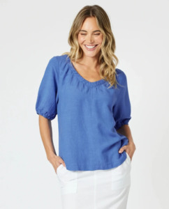 Gordon Smith: Gordon Smith Lino V Neck Top