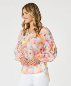 Gordon Smith: Gordon Smith Spring Floral Top