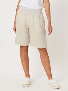 Gordon Smith Jersey Waist Linen Short