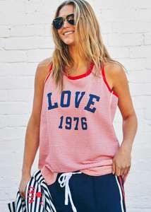 Hammill Co: Hammill & Co Retro Stripe Tank