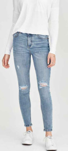 Junkfood: Junkfood 2119 Pearl Blue Jean