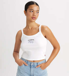 Levis: Levis Sporty Tank Purple Flower