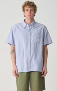 S Double: S-DOUBLE Oxford Classic S/S Shirt