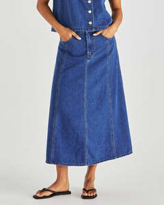 Sass: SASS Sabine Denim Skirt