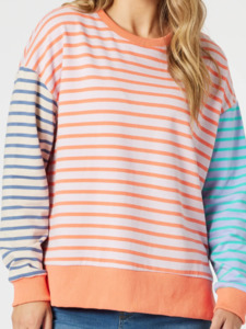 Threadz Maxwell Stripe Summer Sweat