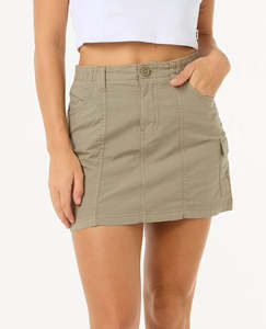 Womens Skirts: Rip Curl Cruisin Cargo Mini Skirt