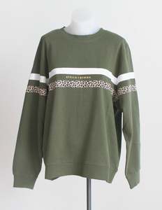 Womens Sweats: Stella & Gemma Essential Crew True Icon