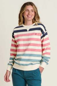 Brakeburn Stripe Crewneck Sweat