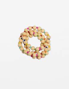 Stella & Gemma Carnival Bead Bracelet - Set of 4