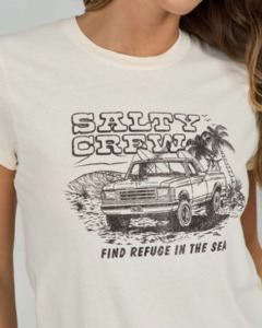 Salty Crew Truck Stop Modern Tee