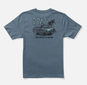 Salty Crew Truck Stop SS Tee
