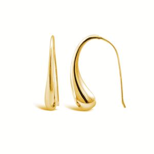 Stones & Silver Gold Plated Earrings