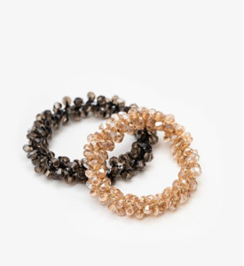Antler Crystal Hair Tie