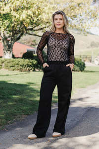 Homelee Alpine Palazzo Pants