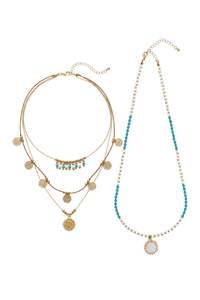 Under 50: Isle of Mine Maggie Necklace - turquoise