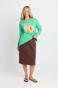 Betty Basics: Betty Basics Quinn Cotton Skirt
