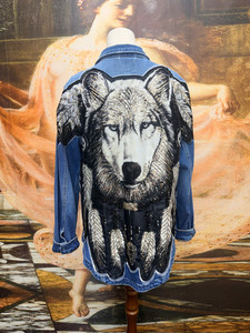 Products: Wolf jacket size 12-14 redtrinity