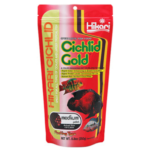 Hikari Cichlid Gold “Medium” Pellets 250g