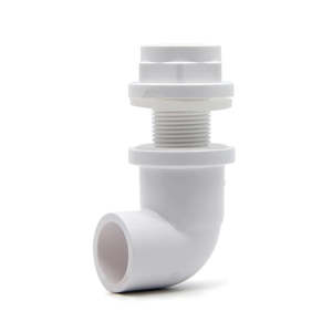 Sanking: Elbow Bulkhead  - DIN - White