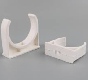 Sanking: Pipe Clip - DIN - White