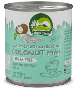 Baking: Sugar Free Vegan Sweetened Condensed Coconut Milk 320g