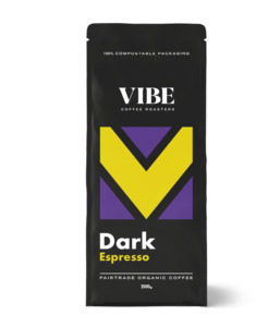 VIBE Organic Fair Trade Dark Coffee ESPRESSO