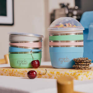 Coffee Tea: Frank Green Duo Pack To Go Bowl Blushed