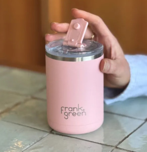 Frank Green Cup Hinged Lid Blushed 12oz