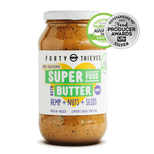 Superfoods: SuperFood Butter; Hemp, Nuts + Seeds