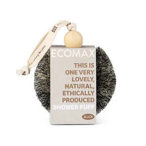 Spa Shower Puff - Black