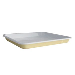 Enamel Baking Tray 30cm Butter Yellow