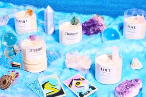 Mothers Day Gift Ideas: Crystal Candle Retreat