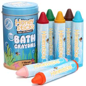 Honey Sticks Bath Crayons 7 Pack