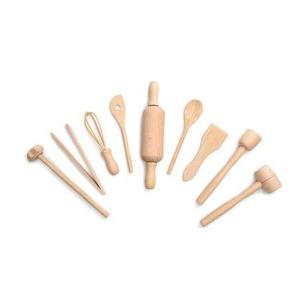 Kids' 9-Piece Beechwood Baking Set