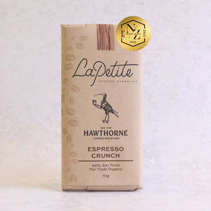 Green Friday Chocolaes: La Petite Espresso Crunch Dark Chocolate