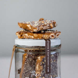 The Confectionist Milk Chocolate & Hazelnut Toffee 85g