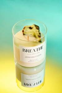 Locally Made For Your Home: Crystal Candle Breathe