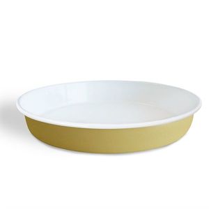 Bakeware Enamelware: Enamel Serving Bowl 30cm - Butter